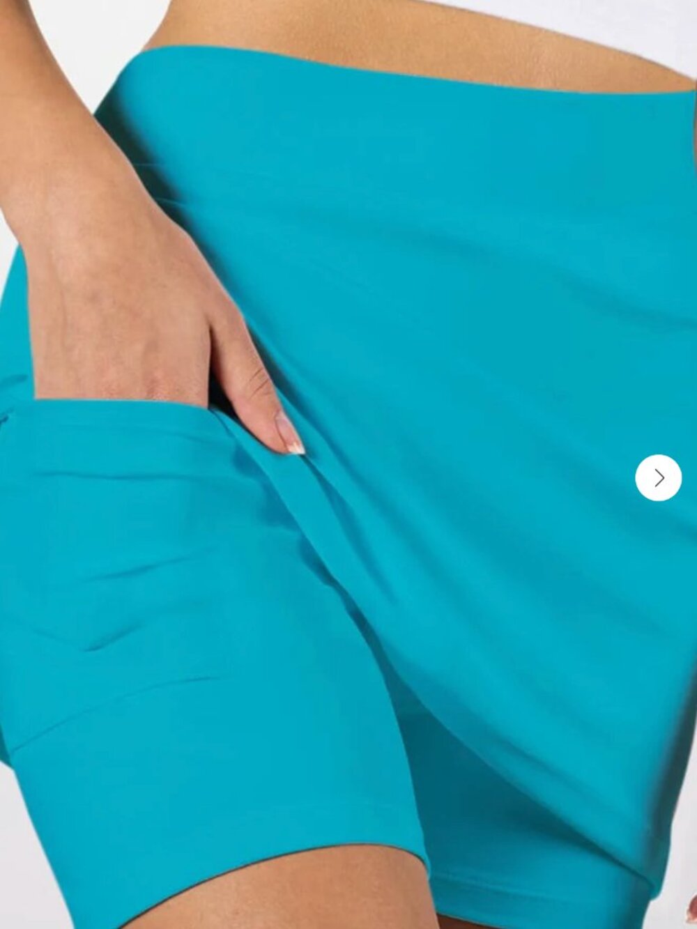 Classic Aqua Skort